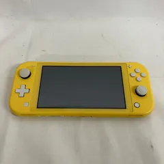 中古  Nintendo Switch Lite スイッチライト イエロー 本体のみ 箱無し　YD2067C c090