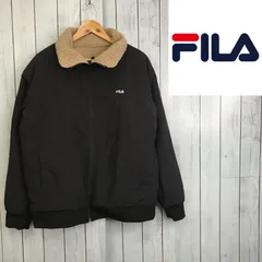 フィラ メンズ フリースジャケット リバーシブルシープボアジャケット アウター スポーツウェア FILA