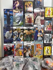 未開封・内袋未開封 ジャンプ系　プライズ　フィギュア　まとめ　計19点　ワンピース　呪術　ダンダダン　ヒロアカ　H×H　ドラゴンボール　BANDAI　【ME28-3681】