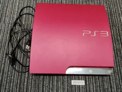 【2624H14】　SONY ソニー PlayStation3 PS3 CECH-3000B スカーレットレッド 本体のみ