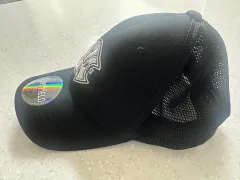 ブラック メッシュキャップ 野球 帽子