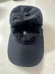 NEW ERA ブラック 野球 帽子 NY ロゴ 使用 年齢 7歳-10歳