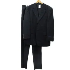 タグ付き 未使用品 Ermenegildo Zegna エルメネジルドゼニア セットアップスーツ ネイビー系 メンズ 94A6 13152 保管カバー付き M0003-08-0226②