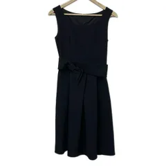 FOXEY NEW YORK(フォクシーニューヨーク) ワンピース サイズ38 M レディース美品  - 31433 黒 ノースリーブ/ロング