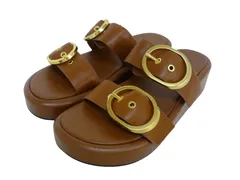 k01251205080　ZARA　36　ブラウン系　23.0cm前後　シューズ　パンプス　通年