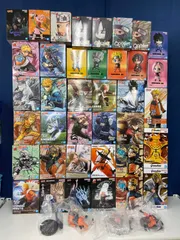 NARUTO　ナルト　ナルトシリーズ　フィギュア　まとめ　計38点　未使用混在　被り有り　プライズ　カカシ　サスケ　我愛羅　(ME28-3683)