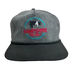 【キャップ/帽子】アメリカ製　USA製　HAMPSHIRE THE BELT (ハンプシャーザベルト) ビンテージキャップ　トラッカーキャップ　刺繍ロゴ　アニマル　ブタ
