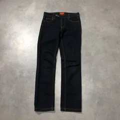 WH164●Vivienne Westwood RED LABEL：レザーパッチデニムパンツ ●1● インディゴ 細身 Y2K ヴィヴィアンウエストウッドのサムネイル