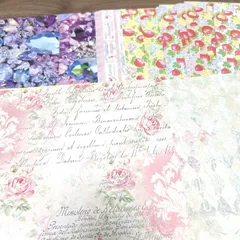 デザインペーパー　コラージュシート　100枚
