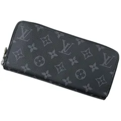 【中古】LOUIS VUITTON | ルイ・ヴィトン ジッピーウォレット ホリゾンタル モノグラム エクリプス ラウンドファスナー長財布 M11611 ブラック【尾張小牧店】