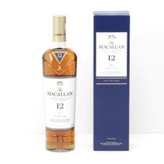 $$ The MACALLAN マッカラン ハイランド シングルモルト ウイスキー 12年 ダブルカスク 700ml 40度 ギフトBOX付 未開栓