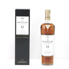 $$ The MACALLAN マッカラン ハイランドシングルモルトウイスキー 12年 シェリーオークカスク 700ml 40度 ギフトBOX付 未開栓