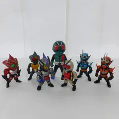 中古 汚れ有り 現状 仮面ライダー ミニフィギュア 計7体 公田店
