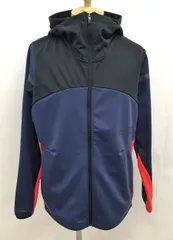 アンダーアーマー UNDER ARMOUR UAウインターニット 3レイヤー フルジップ フーディー L Washed Navy 403 6007393 未使用 2602WS180