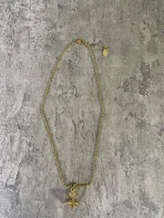 【中古】Vivienne Westwood ｳﾞｨｳﾞｨｱﾝｳｴｽﾄｳｯﾄﾞ TINY ORB ﾀｲﾆｰ ｵｰﾌﾞ ﾈｯｸﾚｽ  ｺﾞｰﾙﾄﾞ  33952870