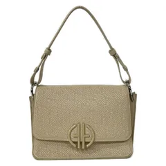 COLE HAAN(コールハーン) ショルダーバッグ - ベージュ キルティング レザー