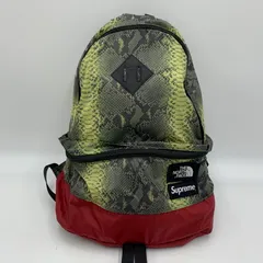【中古品】Supreme シュプリーム × THE NORTH FACE ザ・ノースフェイス SNAKESKIN LIGHTWEIGHT BACKPACK NF0A3KVJ スネークスキン バッグパック カバン【188-260226-ko-07-tei】