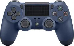 【純正品】ワイヤレスコントローラー (DUALSHOCK 4) ミッドナイト・ブルー (CUH-ZCT2J22)