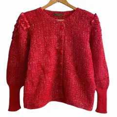 ヴィンテージ イヴ・サンローラン YVES SAINT LAURENT ニット カーディガン レディース M