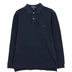 古着 ラルフローレン Ralph Lauren POLO by Ralph Lauren 長袖 ポロシャツ メンズM相当/eaa615491