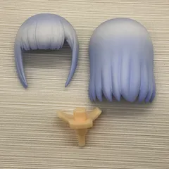 現状未使用品　ねんどろいど 阿波連れいな 髪パーツ　ヘアパーツ　阿波連さんははかれない　長髪　銀髪　女の子　写真にあるもののみバラ売り不可