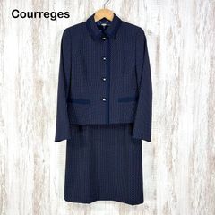 美品】 courreges ツイードジャケット 9AR 黒×ピンク - メルカリ