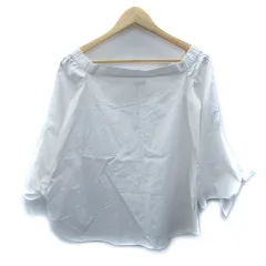ティビ tibi シャツ ブラウス 長袖 オフショルダー リボン 2 白 ホワイト /SM5のサムネイル
