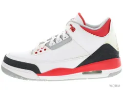 【US9.5】 AIR JORDAN 3 RETRO 2013 FIRE RED 136064-120 【新古品】