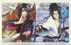 【中古】 NARUTO ナルト 疾風伝 VIBRATION STARS UCHIHA ITACHI ＆ UCHIHA SASUKE フィギュア　全2種セット