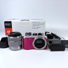 キ*)様 SONY NEX-C3 本体 E 18-55mm レンズキット SONY NEX-C3 18-55mm レンズキット ミラーレスカメラ 箱付き - メルカリ