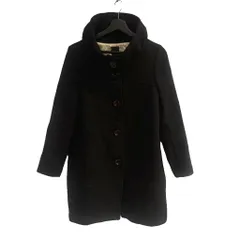 ディーフレーバー Dee Flavor コート ハイネック ミドル丈 38 黒 ブラック  ■WGA