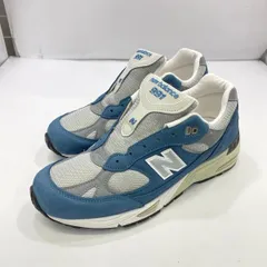 【中古】New Balance M991BSG ブルー×グレー size 27cm ニューバランス[24]
