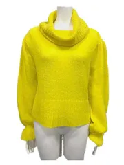 【中古】TWINSET ACTITUDE ツインセット トップス ニット イエロー サイズXS レディース＿S23＿＿セルモアから出品＿s-0845-r23のサムネイル