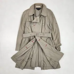 COMME des GARCONS HOMME PLUS　トレンチコート　コムデギャルソンオムプリュス 春 コットン ベージュ メンズ S M相当のサムネイル
