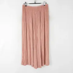 レディース ワイド プリーツパンツ