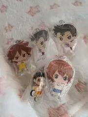 弱虫ペダル アクリル キーホルダー 5種 + フィギュア キーホルダー 1種 セット