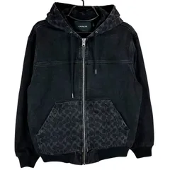 【COACH】 コーチ CR744 デニムフードジャケット Sサイズ アウター レディース 【中古品】 USED-A 【9304】のサムネイル
