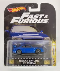 MATTEL HOTWHEELS DWJ88 NISSAN SKYLINE GT-R R34