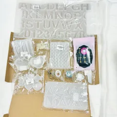 14点セット レジンモールド＆レジン用品 まとめ売り