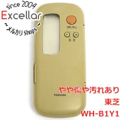 [bn:16] TOSHIBA　エアコンリモコン　WH-B1Y1　液晶画面いたみのサムネイル