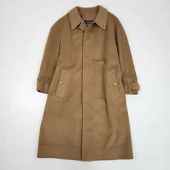 BURBERRY　ステンカラーコート　カシミヤ100% キャメル BURBERRYS バーバリーズ 極上 L XL相当