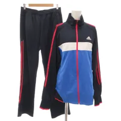 アディダス adidas ジャージ セットアップ ウォームアップジャケット イージーパンツ L ジップアップ 紺 ネイビー ピンク O14748 /GV