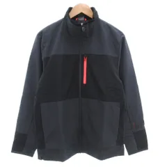 アディダス adidas タグ付き ジャケット ブルゾン L ジップアップ バイカラー 紺 ダークネイビー /AE