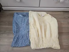 二枚まとめ MNG 女の子 夏 ONE PIECE (11-12/152cm) Mango Kids