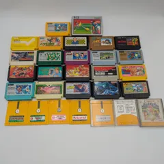 ファミコンソフト 22本 ディスクシステムソフト 7本 まとめ売り 大量 ジャンク 現状品 動作未確認