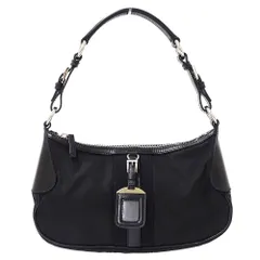 プラダ PRADA バッグ レディース ブランド ショルダーバッグ ナイロン ブラック 黒 ワンショルダー 肩掛け おしゃれ 【中古】