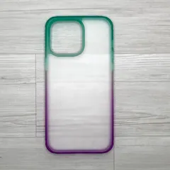 【在庫処分】iPhone14ProMax用 Phoneケース スマホケース　ツートーンカラー　バイカラー 半透明ケース 吸収　シリコンケース　　クリアケース　特価ケース　セール中