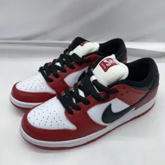 【中古】NIKE SB DUNK LOW Pro J-Pack Chicago/Ｖersity ＲedandＷhite サイズ27cm BQ6817-600 ナイキ ホワイト ブラック レッド[19]