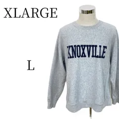 XLARGE エクストララージ グレー トレーナー・スウェット L HMR117-19