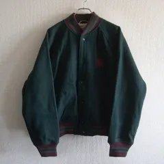 【80年代/美品】POLO RALPH LAUREN【ロゴ刺繍 メルトンウール スタジャン】L ジャケット ポロラルフローレン s2602083